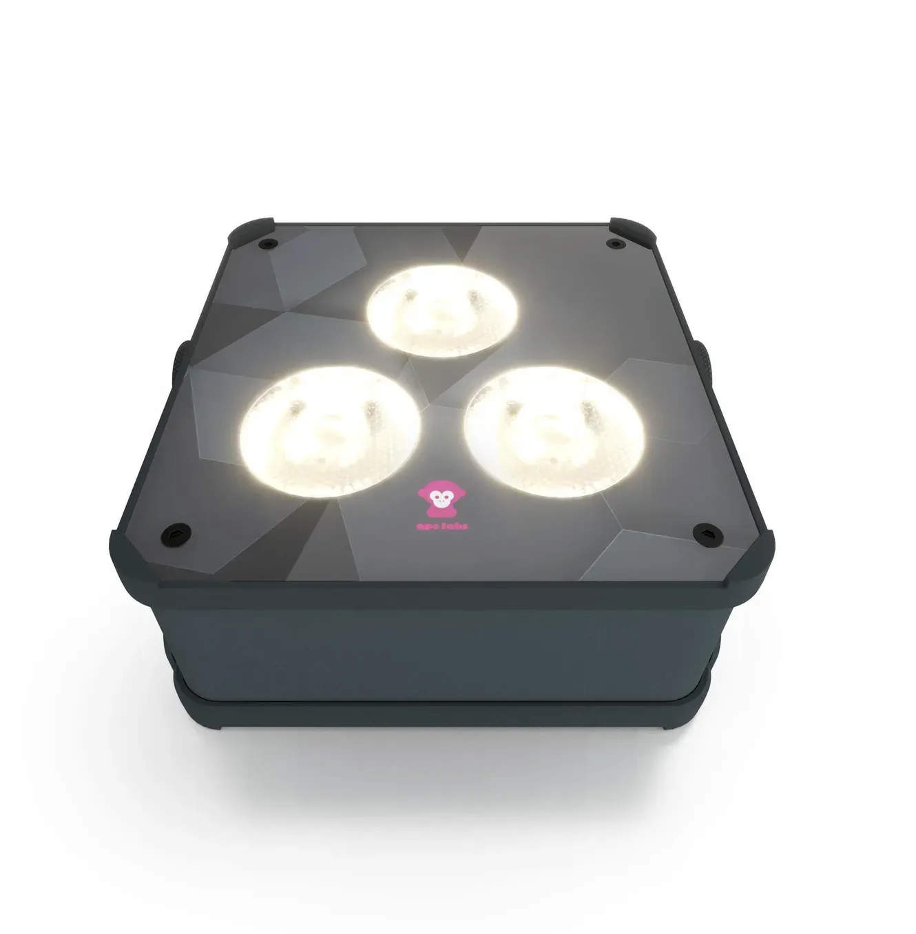 Ape Labs ApeLight maxi V2 (6er-Set) - Akku-LED-Uplights im 6er-Set mit Funk-Fernbedienung und Ladecase - kabellose Raumbeleuchtung für Hochzeiten, Galas und Firmenevents mieten - Bild 2