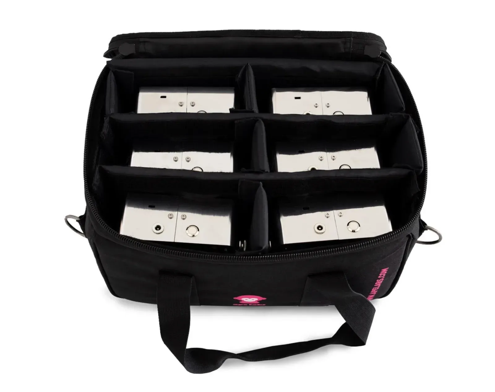 Ape Labs ApeLight maxi V2 (6er-Set) - Akku-LED-Uplights im 6er-Set mit Funk-Fernbedienung und Ladecase - kabellose Raumbeleuchtung für Hochzeiten, Galas und Firmenevents mieten - Bild 6
