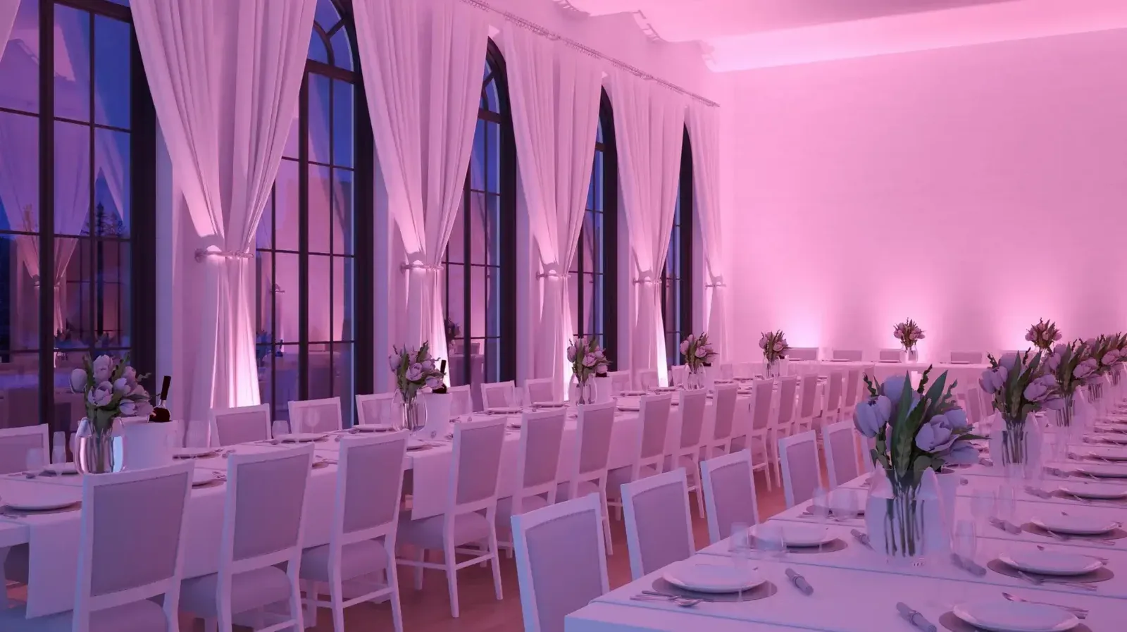 Ape Labs ApeLight maxi V2 (6er-Set) - Akku-LED-Uplights im 6er-Set mit Funk-Fernbedienung und Ladecase - kabellose Raumbeleuchtung für Hochzeiten, Galas und Firmenevents mieten - Bild 7