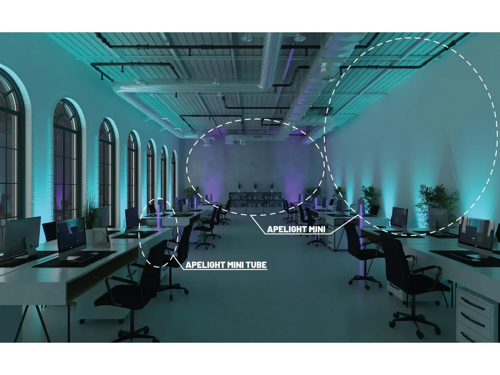 Ape Labs ApeLight mini V2 (6er-Set) – Kompakte Akku-LED-Uplights im 6er-Set mit Funk-Fernbedienung und Transporttasche - dezente Raumbeleuchtung für Hochzeiten, Dinner und Firmenevents mieten – Bild 5