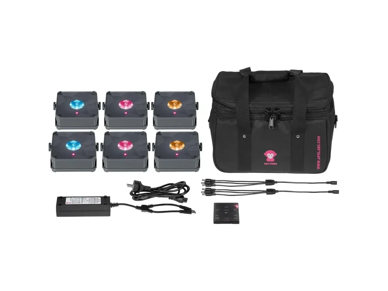 Ape Labs ApeLight mini V2 (6er-Set) mieten - Eventtechnik von PolarLux