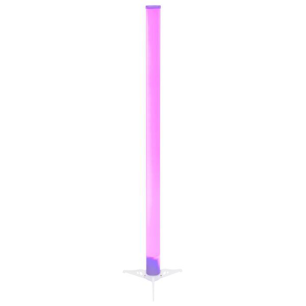 LED Party Tube (2er Set) – Akkubetriebene RGB-Farbröhre mit IR-Fernbedienung – ideal als Ambient-Licht für Hochzeiten, Lounges und Partys mieten – Bild 2