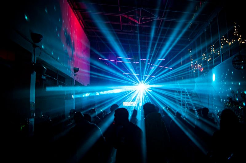 Spektakuläre Bühnenbeleuchtung