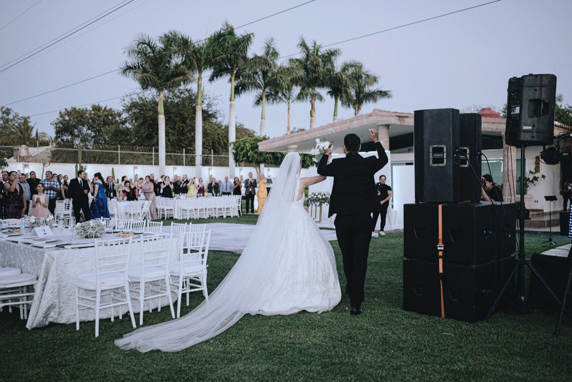 Tanzfläche bei einer Hochzeit