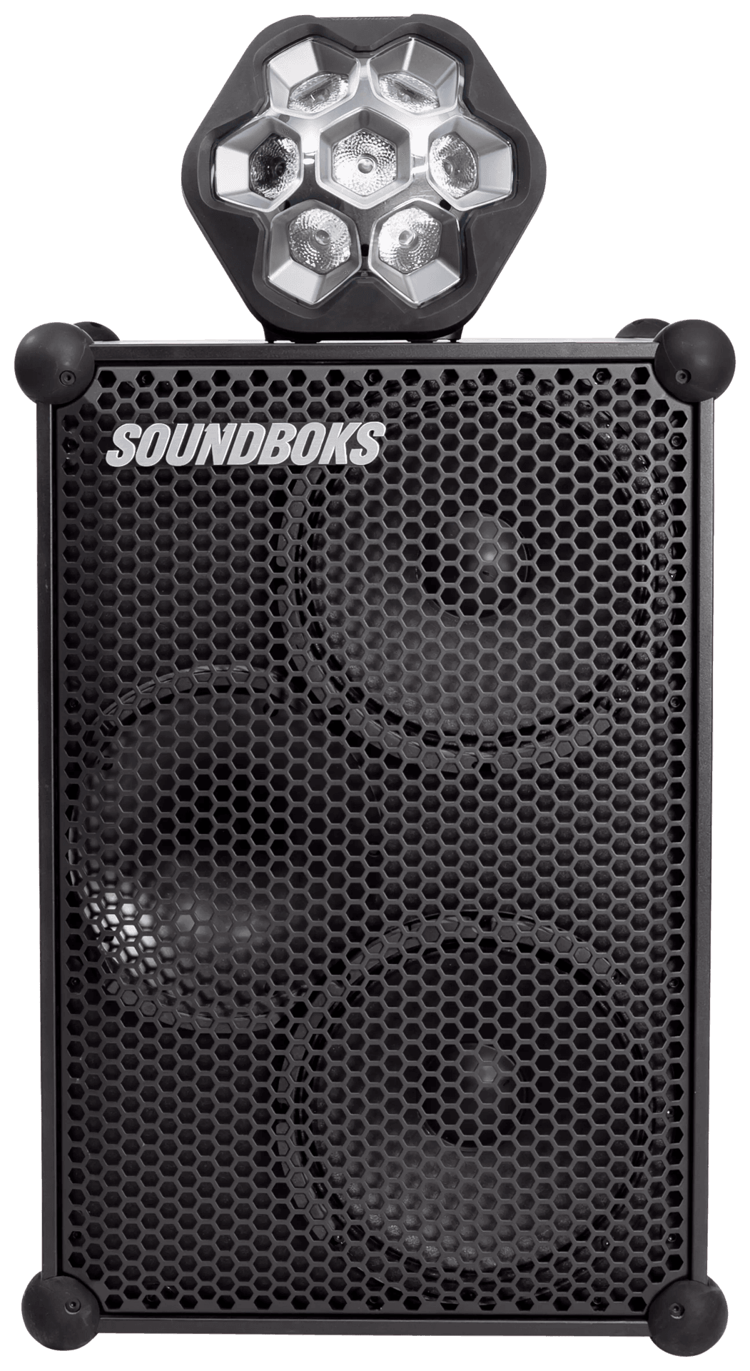 Soundboks LIGHTBOKS – Audioreaktives LED-Partylicht mit 7× RGBW-Spots, 13+ Stunden Akku und IP65-Schutz – reagiert auf den Beat deiner Musik mieten – Bild 2