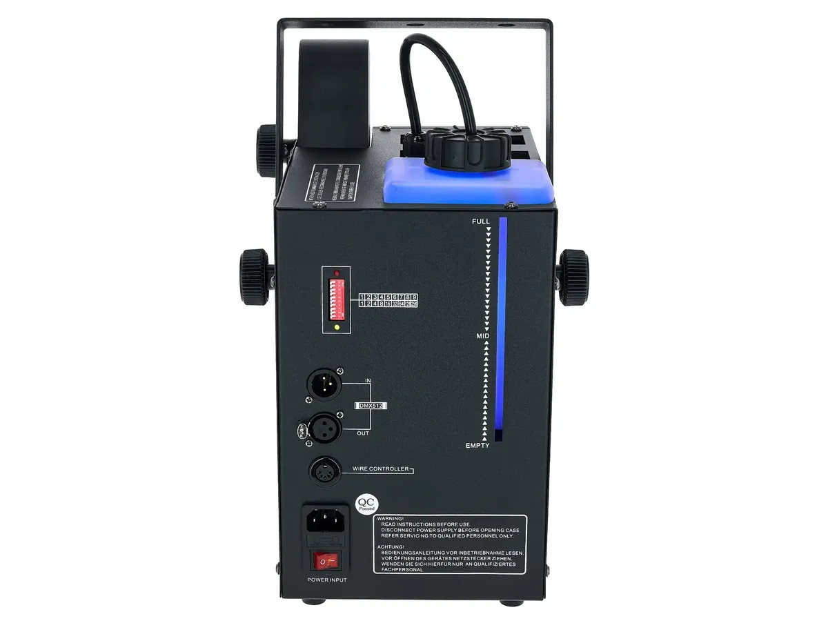 Stairville Hz-200 Compact Hazer DMX – Kompakter DMX-Hazer für feinen, langanhaltenden Dunst - macht Lichtstrahlen und Laser sichtbar, ohne den Raum zu vernebeln mieten – Bild 2