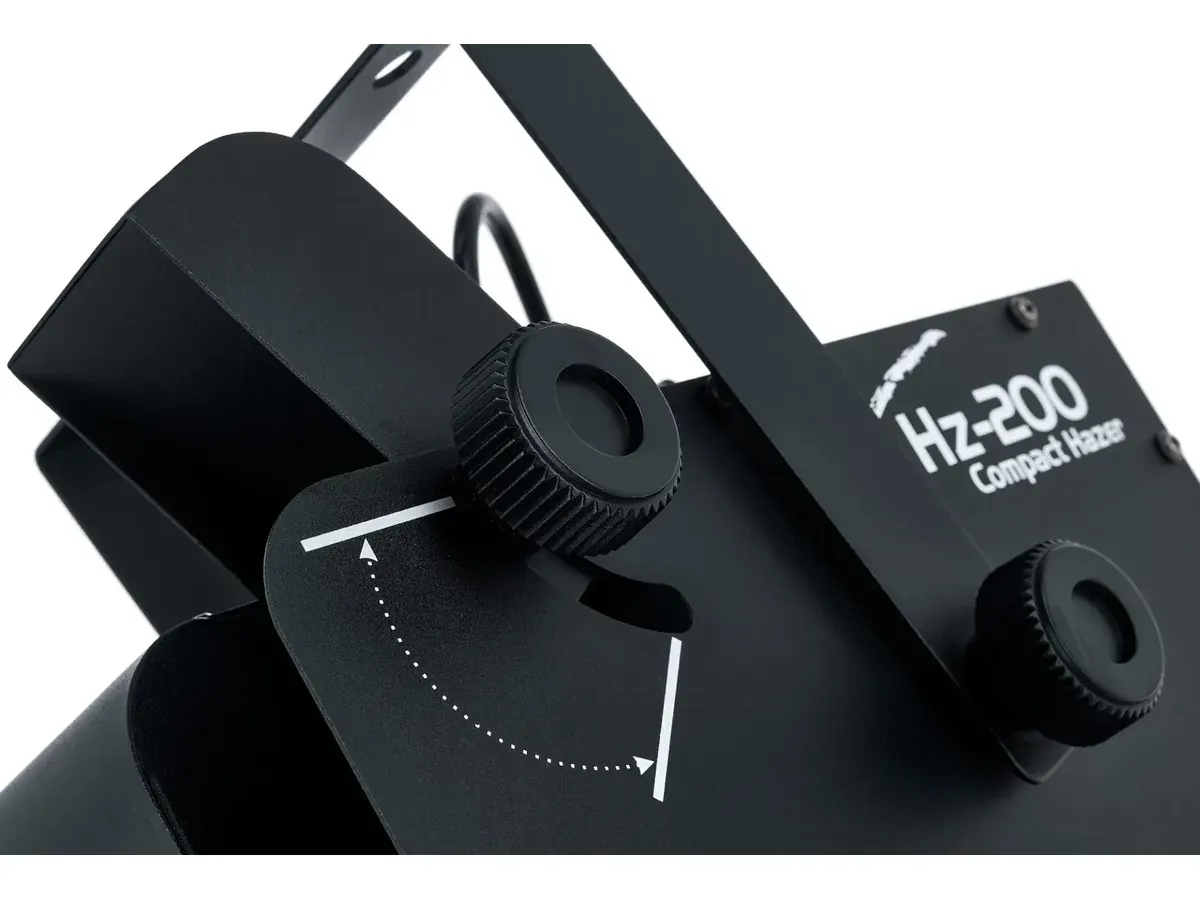 Stairville Hz-200 Compact Hazer DMX – Kompakter DMX-Hazer für feinen, langanhaltenden Dunst - macht Lichtstrahlen und Laser sichtbar, ohne den Raum zu vernebeln mieten – Bild 4
