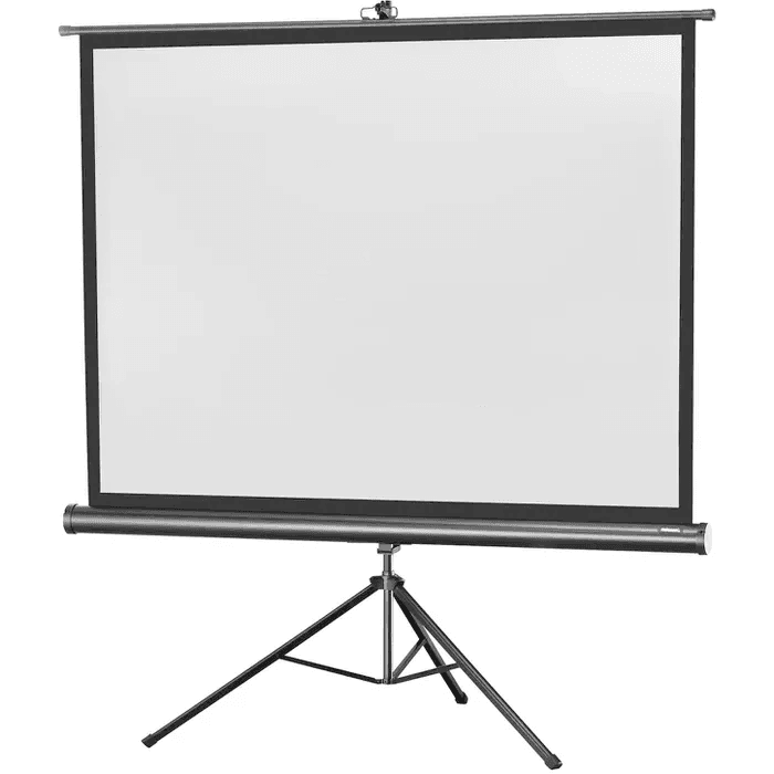Stativleinwand 120 Zoll – Portable Beamer-Leinwand mit Stativ – 120 Zoll (244 × 183 cm) im 4:3 Format, in wenigen Minuten auf- und abgebaut mieten